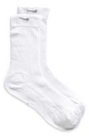 Nike Women's Sheer Crew Socks (1 Pair) In White