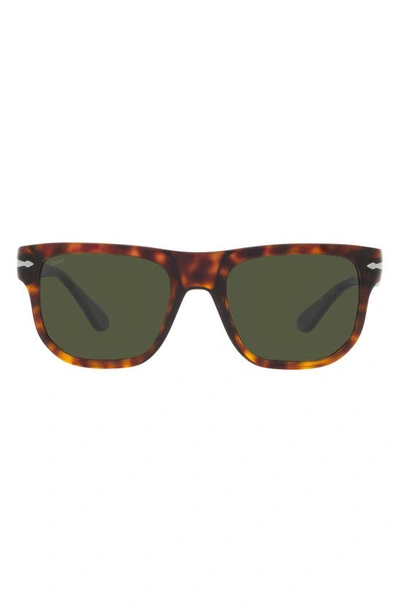 Persol 55mm Square Sunglasses In Havana