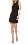 Elliatt Philippa Halter Minidress In Black