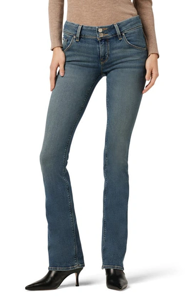 Hudson Beth Mid Rise Baby Bootcut Jeans In Omega