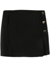 Marco Rambaldi Heart Button Mini Skirt In Black