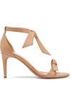 ALEXANDRE BIRMAN Clarita bow-embellished leather sandals