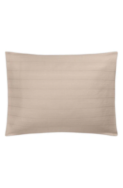 Matouk Augusta King Sham In Dune