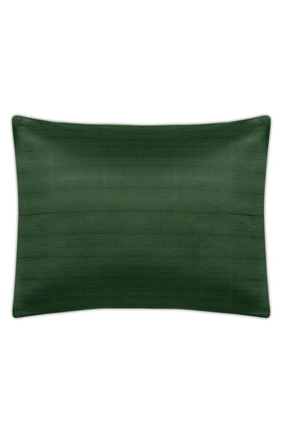 Matouk Augusta King Sham In Green