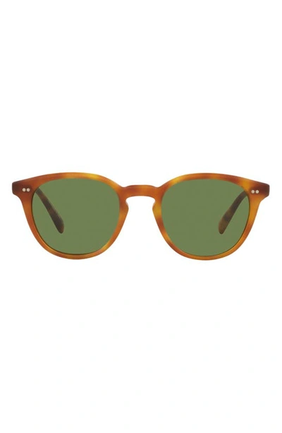 Oliver Peoples Desmon 50mm Phantos Sunglasses In Lt Brown
