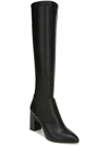 FRANCO SARTO KATHERINE WOMENS FAUX LEATHER WIDE CALF KNEE-HIGH BOOTS