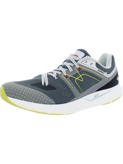 Karhu Synchron Ortix Mens Breathable Lifestyle Running Shoes In Grey