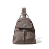 Baggallini Naples Convertible Backpack In Sterling Shimmer