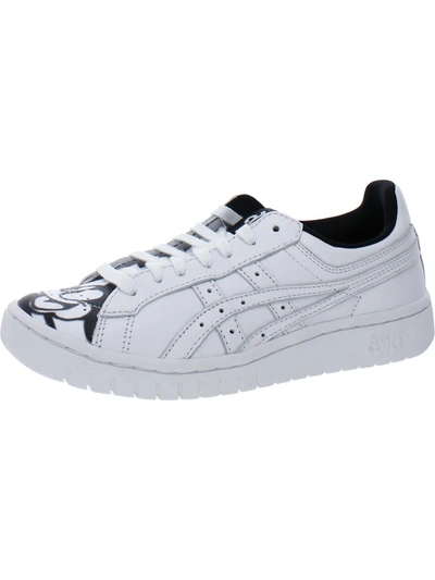 Asics Tiger Gel-ptg Mens Printed Lifestyle Athletic Shoes In White