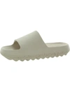 Cool Planet By Steve Madden Cloudd Womens Recycled Slip On Pool Slides In Green