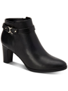 Charter Club Pixxy Womens Solid Booties Dress Boots In Black