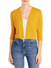LAFAYETTE 148 Womens Ribbed Cropped Cardigan Sweater