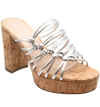 Charles By Charles David Meadow Sandals In Silver
