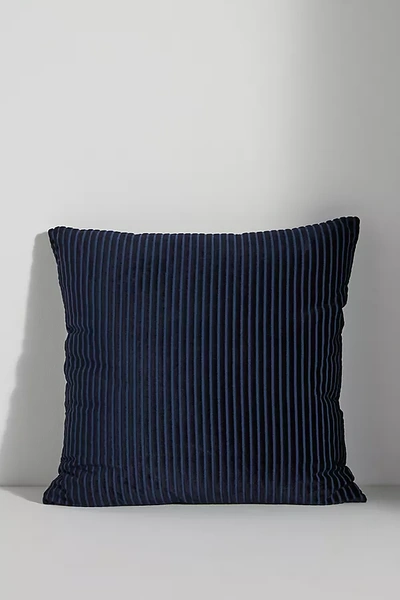 Anthropologie Fiora Textured Stripe Cushion