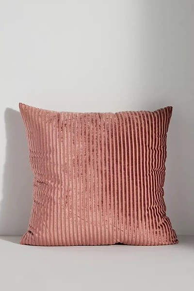 Anthropologie Fiora Textured Stripe Cushion