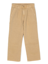 Polo Ralph Lauren Straight-leg Cotton Trousers In Neutrals