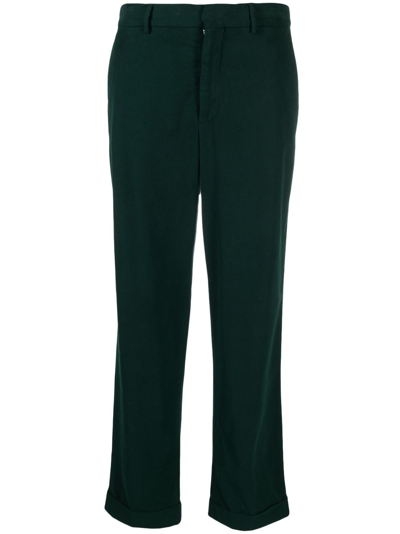 Closed Auckley Straight-leg Trousers In Green