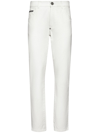 PHILIPP PLEIN STRAIGHT-LEG DENIM TROUSERS