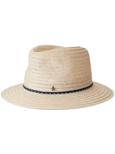 Maison Michel Andre Straw Hat In Neutrals