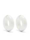 UNCOMMON MATTERS LARGE STRATO CHUNKY-HOOP EARRINGS