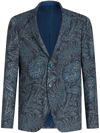 ETRO SINGLE-BREASTED FLORAL-PRINT JACKET