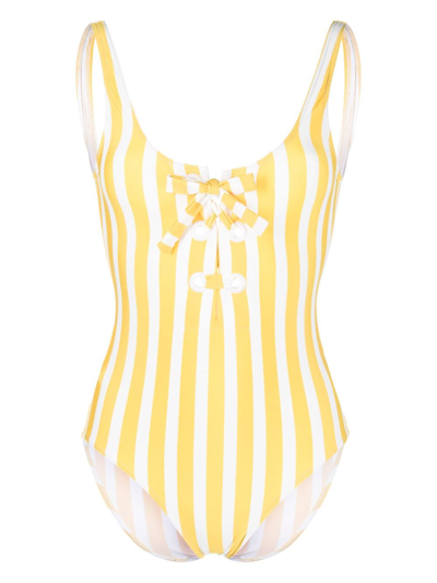 Eres Destino One-piece Swimsuit In Passion_blanc