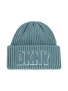 DKNY 标贴罗纹套头帽