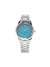 GUCCI BLUE G-TIMELESS STAINLESS STEEL WATCH,YA126504419492465