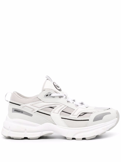 Axel Arigato White & Gray Marathon R-trail Sneakers