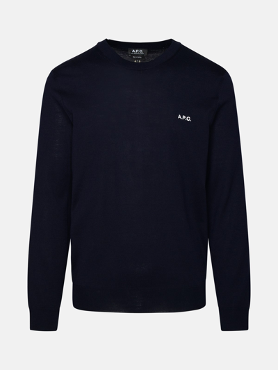 A.p.c. Maglia Axel In Navy