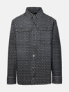 Balmain Camicia Jeans In Black
