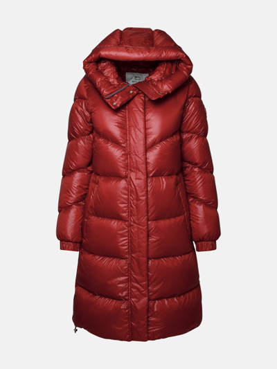 Woolrich Piumino Lungo Aliquippa In Red