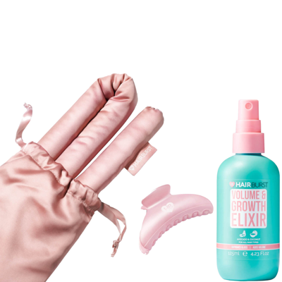 Hairburst Heatless Curler And Elixir Set