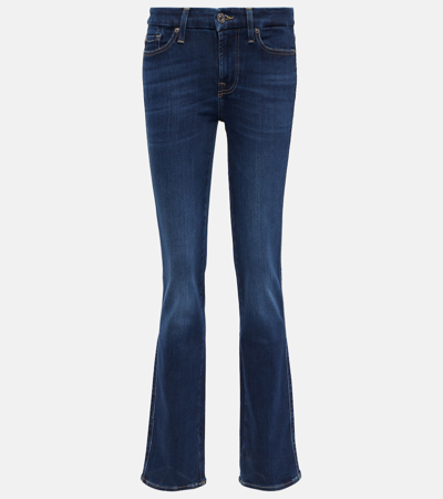 7 For All Mankind Kimmy Jeans Mit Geradem Bein In Blue