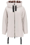 MAX MARA THE CUBE 'GREENLO' REVERSIBLE JACKET WITH CAMELUXE PADDING