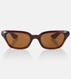 KHAITE X OLIVER PEOPLES 1983C CAT-EYE SUNGLASSES