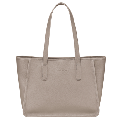 Longchamp Tote Bag L Le Foulonné In Turtledove