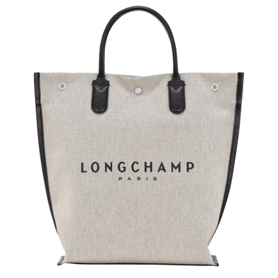 Longchamp Sac Cabas M Essential In Ecru