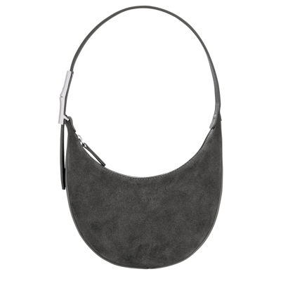 Longchamp Hobo Bag S Roseau Essential In Anthracite
