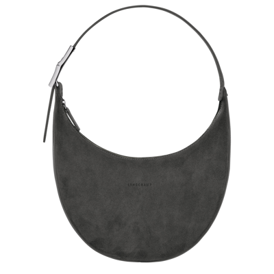 Longchamp Hobo Bag M Roseau Essential In Anthracite