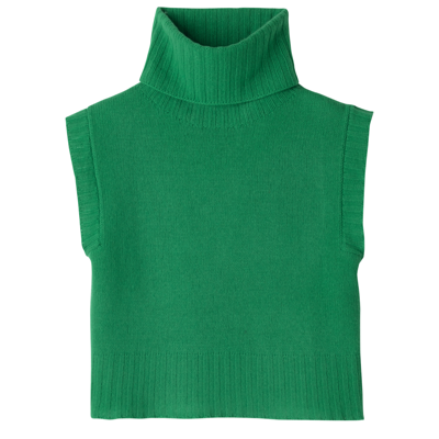 Longchamp Sleeveless Sweater Fall-winter 2023 Collection In Lawn