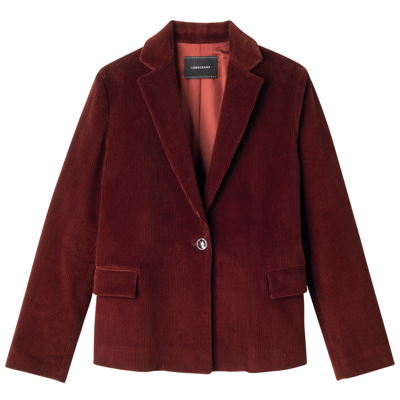 Longchamp Jacket Fall-winter 2023 Collection In Acajou
