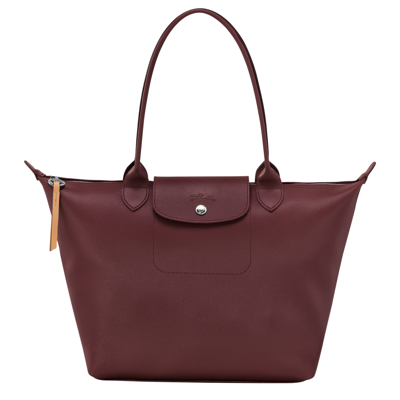 Longchamp Sac Cabas M Le Pliage City In Plum