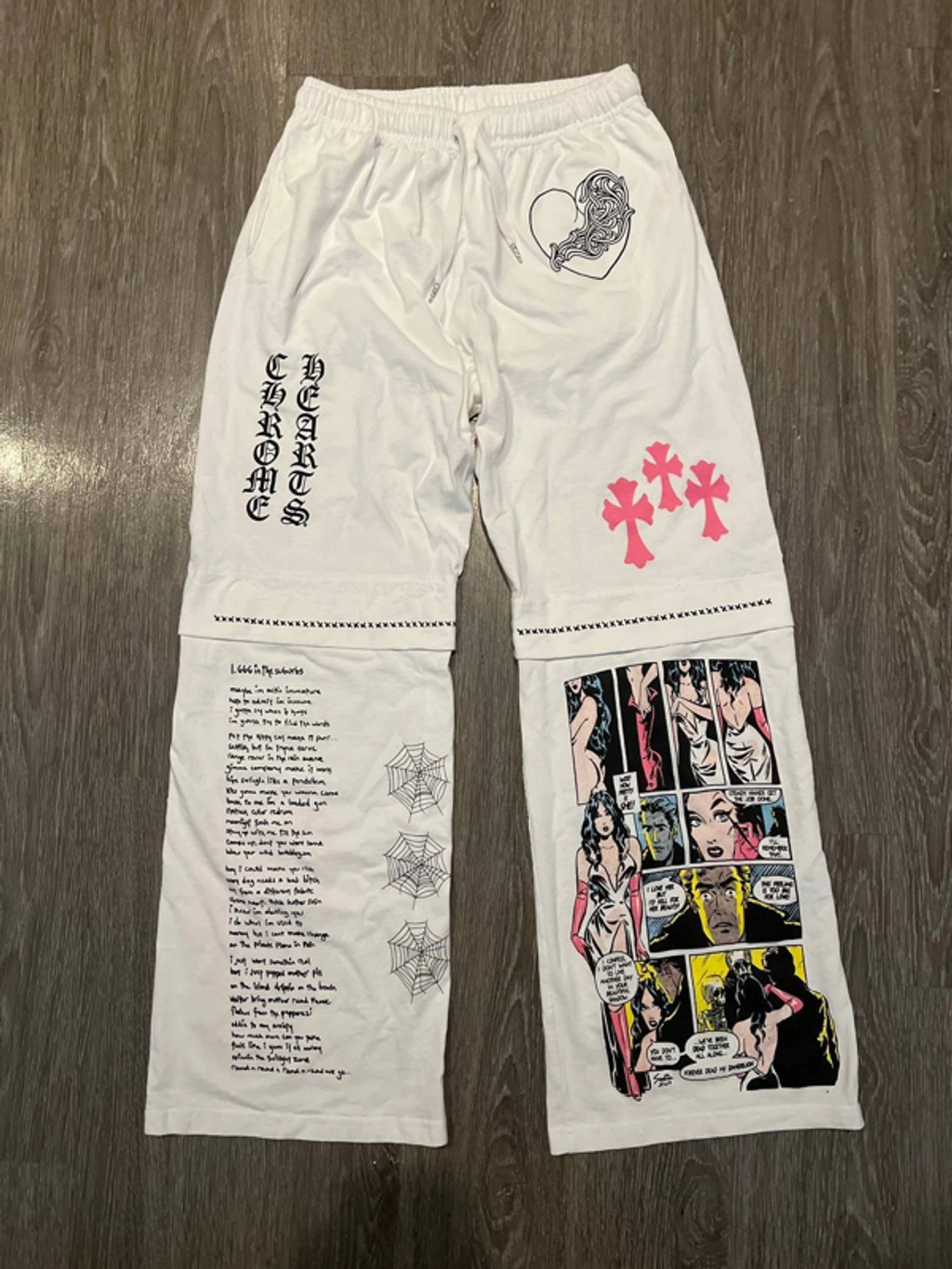 Pre-owned Chrome Hearts X Deadly Doll All Over Print