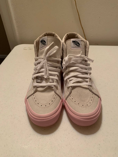Pre-owned Anti Social Social Club X Vans Anti Social Social Club Vans Sk8-hi Shoes In Pink