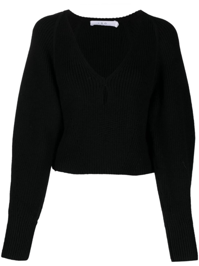 Iro Paris Adsila V-neck Sweater In Black