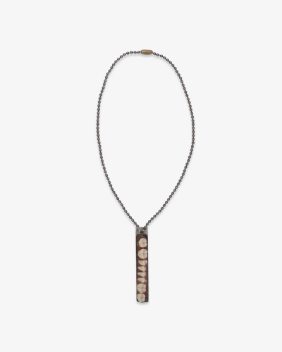Silver Necklace Carol Christian Poell Necklace Pre-owned Carol