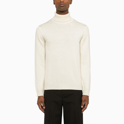 Roberto Collina Turtlenecks In White