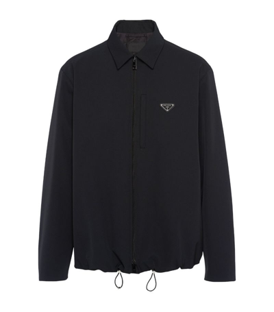 Prada Polyester Shirt In Black