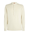 Barena Venezia Cotton Long-sleeve T-shirt In Beige